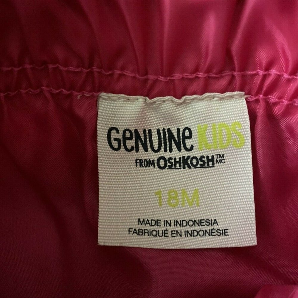 Genuine Kids by OshKosh 18 Mo Pink Quilted Skirt - Picture 4 of 12